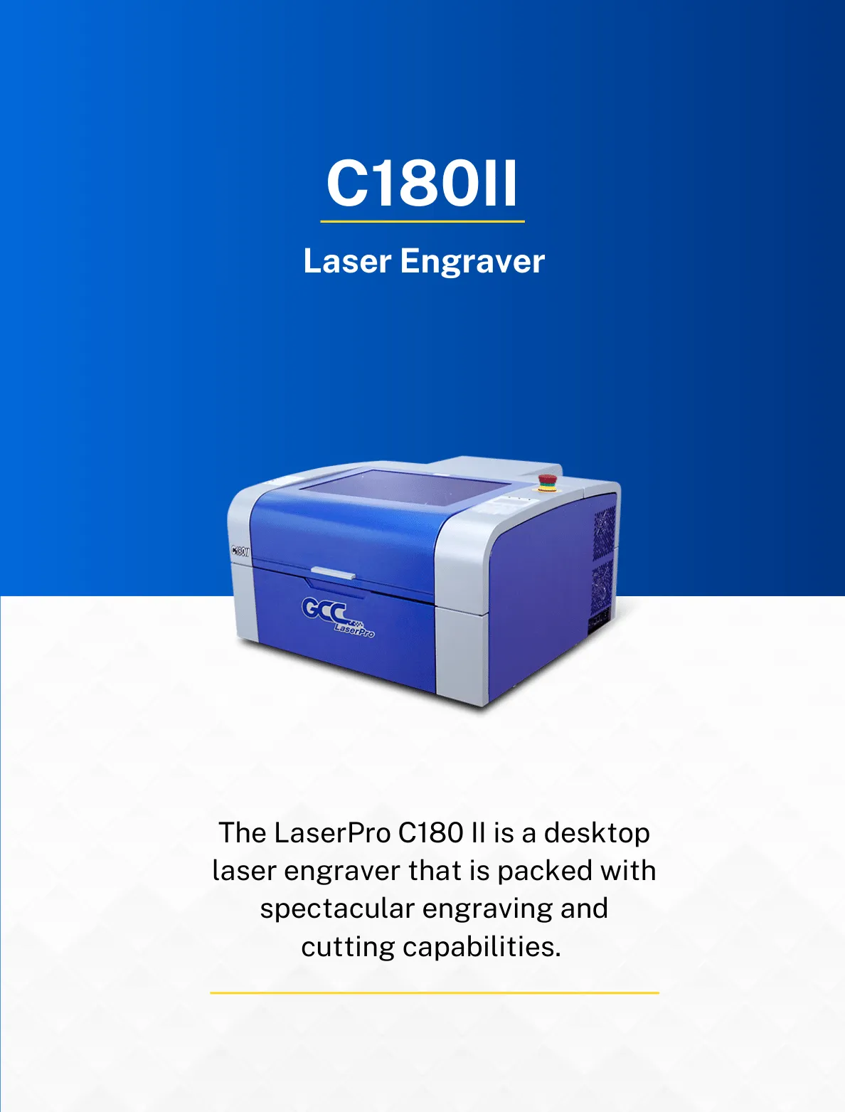 マヤページ20kg C180 II Desktop Laser Engraver